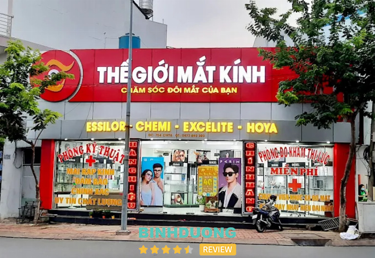 Thế Giới Mắt Kính Bình Dương, Bình Dương