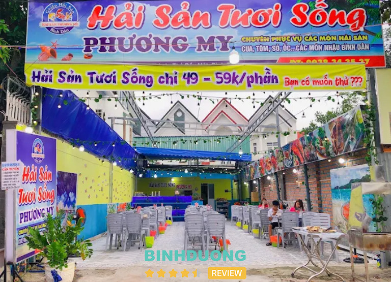 Hải Sản Tươi Sống Phương My, Bình Dương