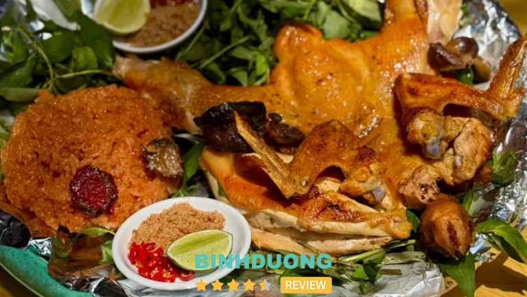 Quán Gà Nướng Cây Bàng, Bình Dương