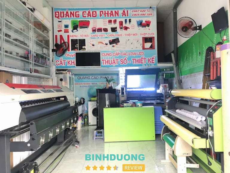 Khắc Dấu Quảng Cáo 3A, Bình Dương