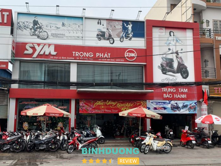 Cửa Hàng Xe Máy Trọng Phát, Bình Dương