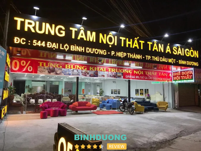 Nội Thất Tân Á, Bình Dương