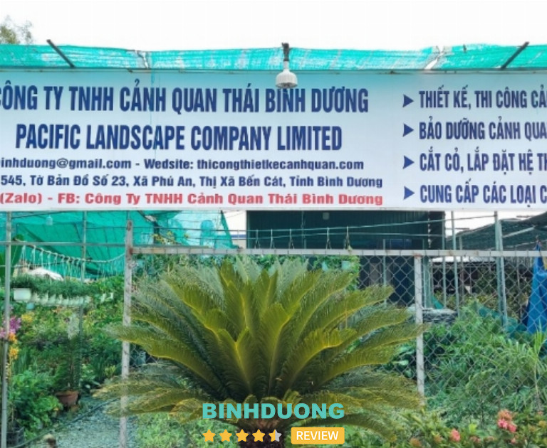 Công Ty Cảnh Quan Thái Bình Dương, Bình Dương