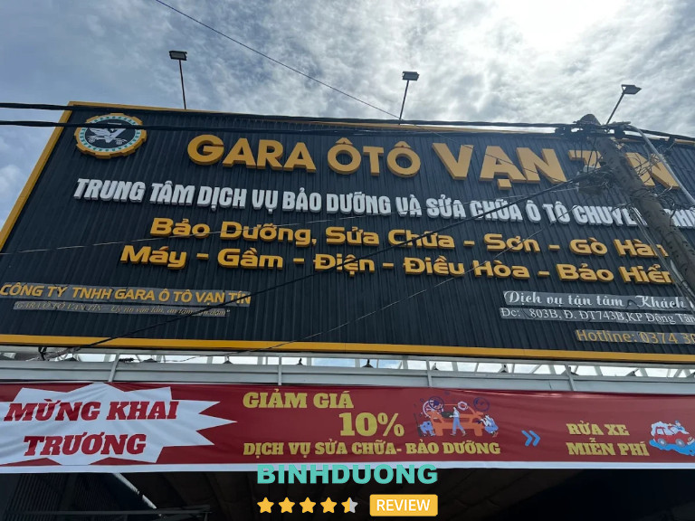 Gara Ô Tô Vạn Tín, Dĩ An