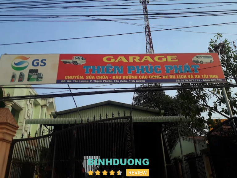 Garage Ô Tô Thiên Phúc Phát, Tân Uyên