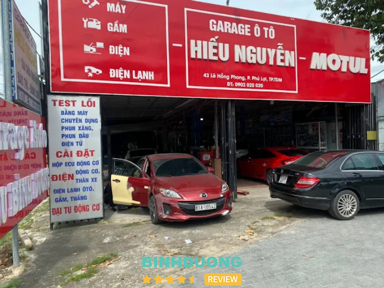 Garage Ô Tô Hiếu Nguyễn, Thủ Dầu Một