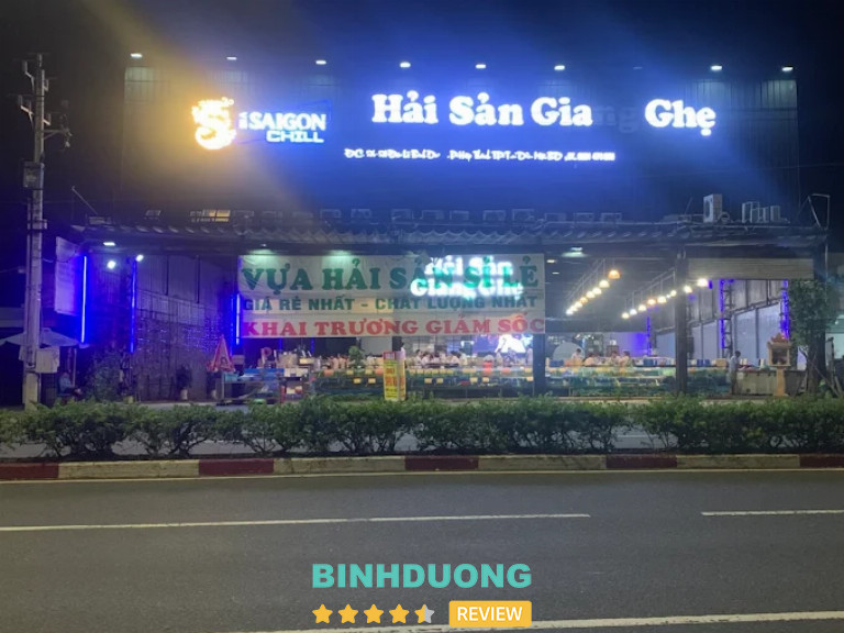 Nhà Hàng Hải Sản Giang Ghẹ, Thủ Dầu Một