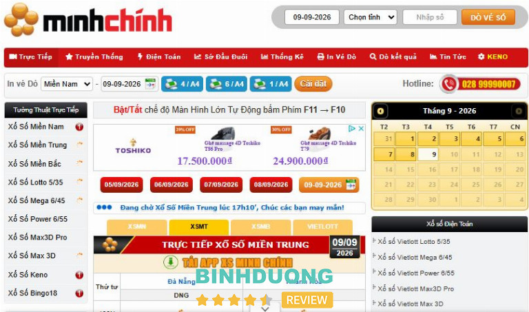 Xổ Số Minh Chính